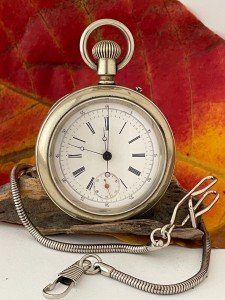 Longines Monopusher Lugrin 20H Pocket Watch c.1879