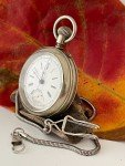 Longines Monopusher Lugrin 20H Pocket Watch c.1879