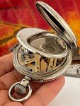 Longines Monopusher Lugrin 20H Pocket Watch c.1879