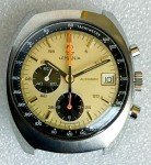 Vintage Lemania 1341 Monopusher Chronograph Watch