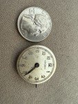 Lemania Vintage Chronograph Monopusher Watch Parts
