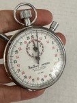 Hanhart Premiere Monopusher Stopwatch with 7 Jewels