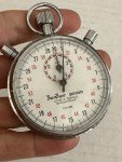 Hanhart Premiere Monopusher Stopwatch with 7 Jewels