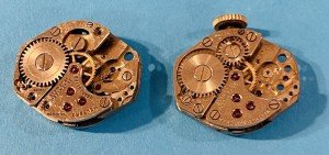 Welsbro Monopusher Chronograph Watch with 17 Jewels