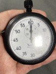 Hanhart Vintage Monopusher Stopwatch Watch