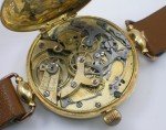 Rare Gander Monopusher Chronograph Watch at 6 O'clock
