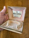 WELSBRO Vintage Ladies Monopusher Wristwatch Box