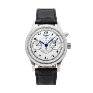 Habring2 Chrono-Felix Monopusher Steel Watch 38mm
