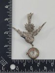 Vintage Welsbro Monopusher Chronograph Watch Brooch