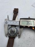 1940s Pierce Swiss Military Monopusher Chronograph Watch