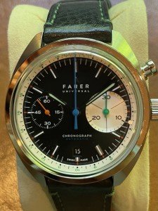 Farer Segrave Limited Edition Monopusher Chronograph