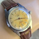 WELSBRO 1950s Men's Automatic Monopusher Chronograph Watch