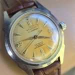 WELSBRO 1950s Men's Automatic Monopusher Chronograph Watch