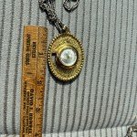 Welsbro Vintage Nurse Monopusher Pendant Watch