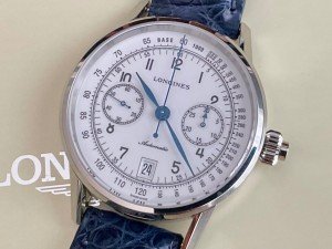 Longines Heritage Monopusher Chronograph Watch