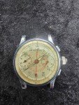 Vintage Welsbro Flyback Monopusher Chronograph Watch