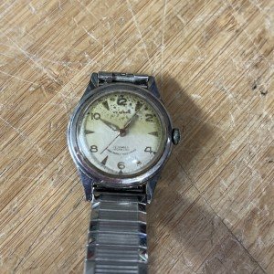 WELSBRO Vintage Manual Winding Chronograph Monopusher Watch