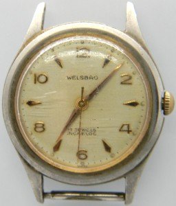 Welsbro Accro Works Vintage Manual Wind Watch