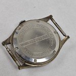 Vintage Emca Silver Tone Monopusher Chronograph Watch