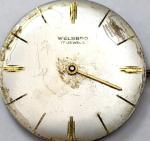 WELSBRO Vintage 17 Jewels Monopusher Watch