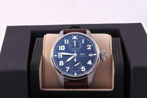 IWC Big Pilot Monopusher Blue Le Petit Prince 46mm