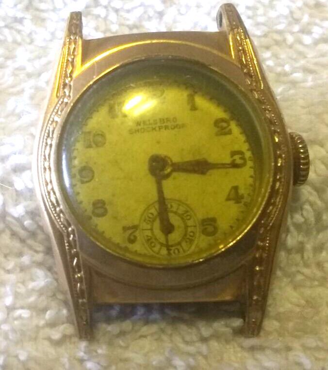 Vintage Welsbro Wind-Up Men’s Chronograph Watch