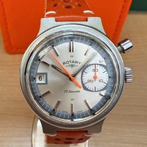 Rotary Longines Monopusher Chronograph Watch 36mm
