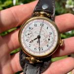 Universal Watch Co Snail Dial Monopusher Chronograph 39.4mm