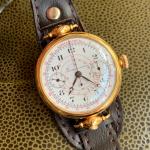 Universal Watch Co Snail Dial Monopusher Chronograph 39.4mm