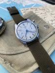 Vintage RCAF Military Mono Pusher Chronograph #003