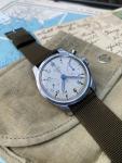 Vintage RCAF Military Mono Pusher Chronograph #003