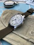 Vintage RCAF Military Mono Pusher Chronograph #003