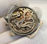 German WWII HANHART Monopusher Chronograph Watch 39mm