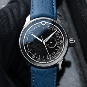 MING 37.04 Monopusher Chronograph Titanium Black 38mm