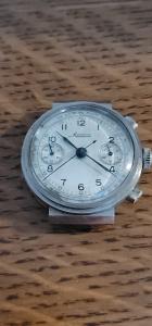 Minerva 14-1 Chronograph with Blued Steel Hands