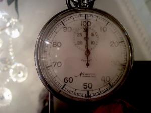 1930s Minerva Swiss Chronograph Monopusher Timer