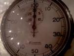 1930s Minerva Swiss Chronograph Monopusher Timer