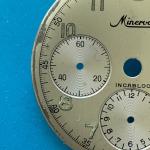 Minerva VD712 Vintage Chronograph Monopusher Watch