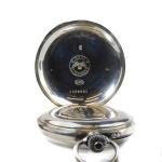 Longines Grand Prix 1900 Silver Pocket Watch