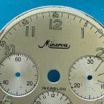 Minerva VD712 Vintage Chronograph Monopusher Watch