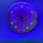 Minerva VD712 Vintage Chronograph Monopusher Watch