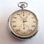Minerva 9CH Military Chronograph Monopusher Watch