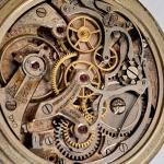 Minerva 9CH Military Chronograph Monopusher Watch
