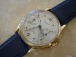 Universal Geneve 14K Gold Chronograph Monopusher Watch