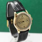 Universal Geneve Compur 18K YG Monopusher Watch