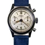 Minerva Ref. 1335 Two Tone Monopusher Watch