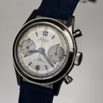 Minerva Ref. 1335 Two Tone Monopusher Watch