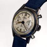 Minerva Ref. 1335 Two Tone Monopusher Watch
