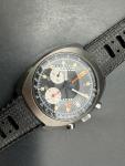 Lemania Ref 9803 Monopusher Chronograph Watch