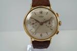 Universal Geneve 18k Gold Chronograph Monopusher Watch